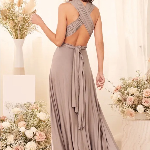 Lulu’s Maxi Wrap Dress - Picture 6 of 12